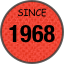 since
1968
